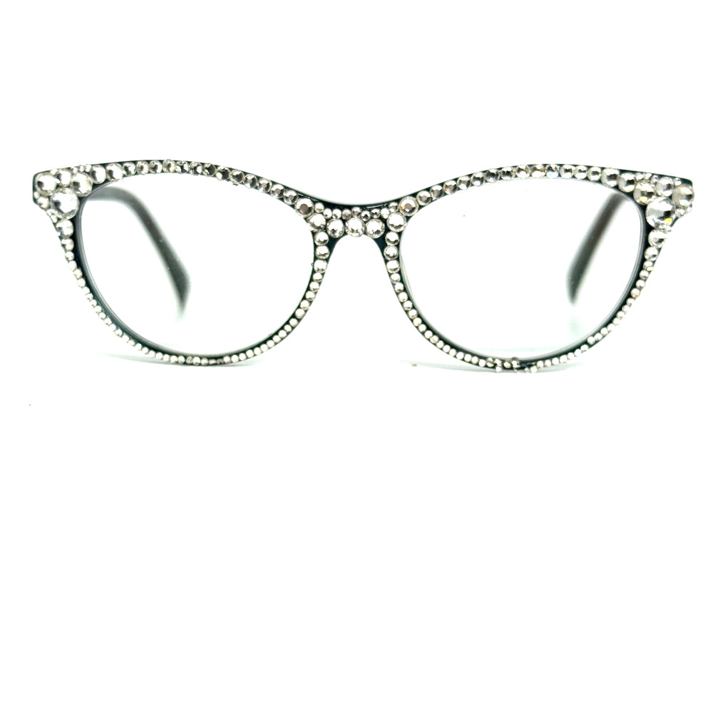 BEVEL 3690‎ Hedy Emerald/Shark Skin Women's Eyeglasses Frames 48-16-135 H17763